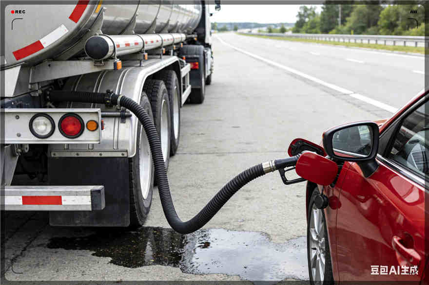 自贡汽车救援送水案例